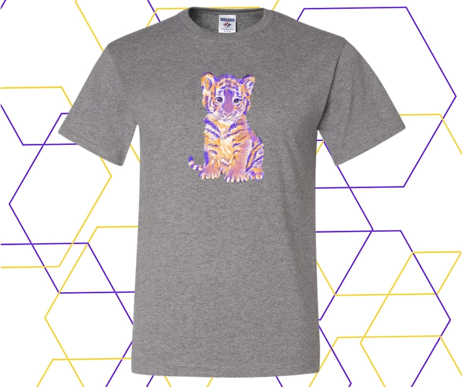Pastel Tiger Cub Graphic Tee