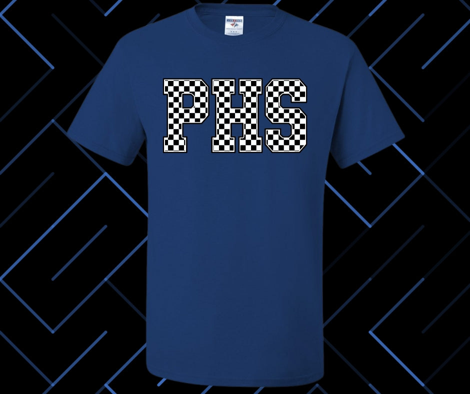 PHS (Pitkin) Checker Graphic Tee