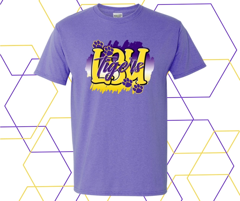 Tigers Splash Graphic Tee