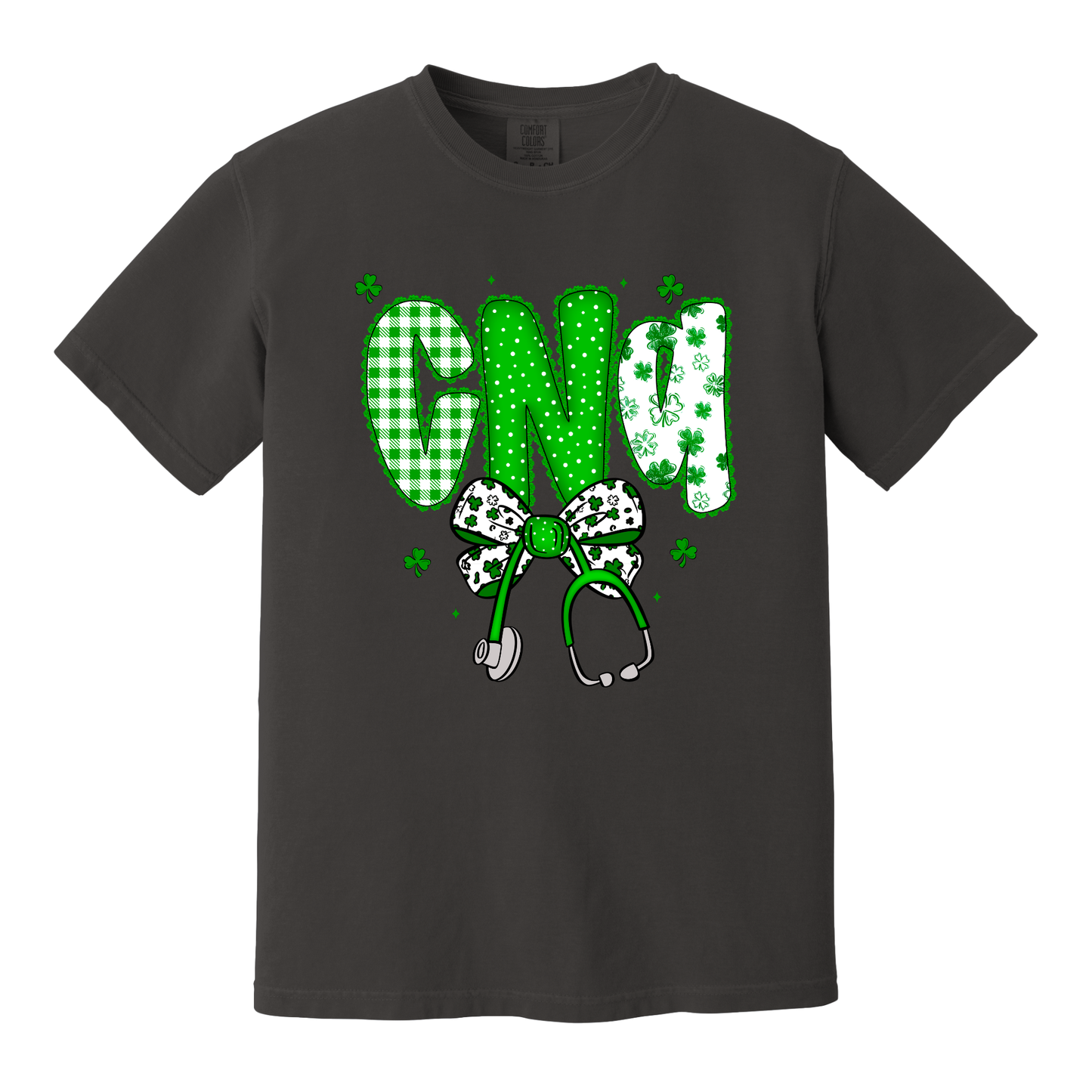 CNA Coquette St Patty's Day Tee