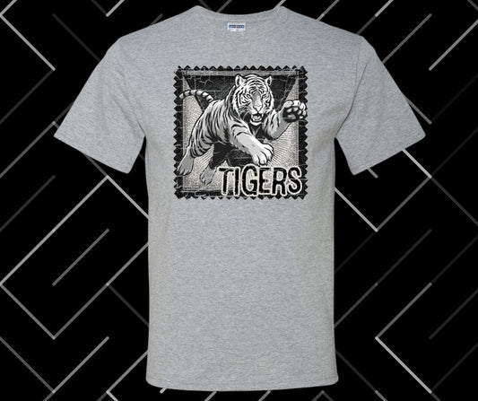 Tiger Stamp Graphic Tee & Sweatshirt