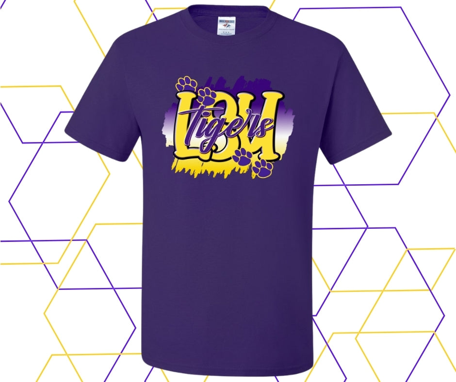 Tigers Splash Graphic Tee