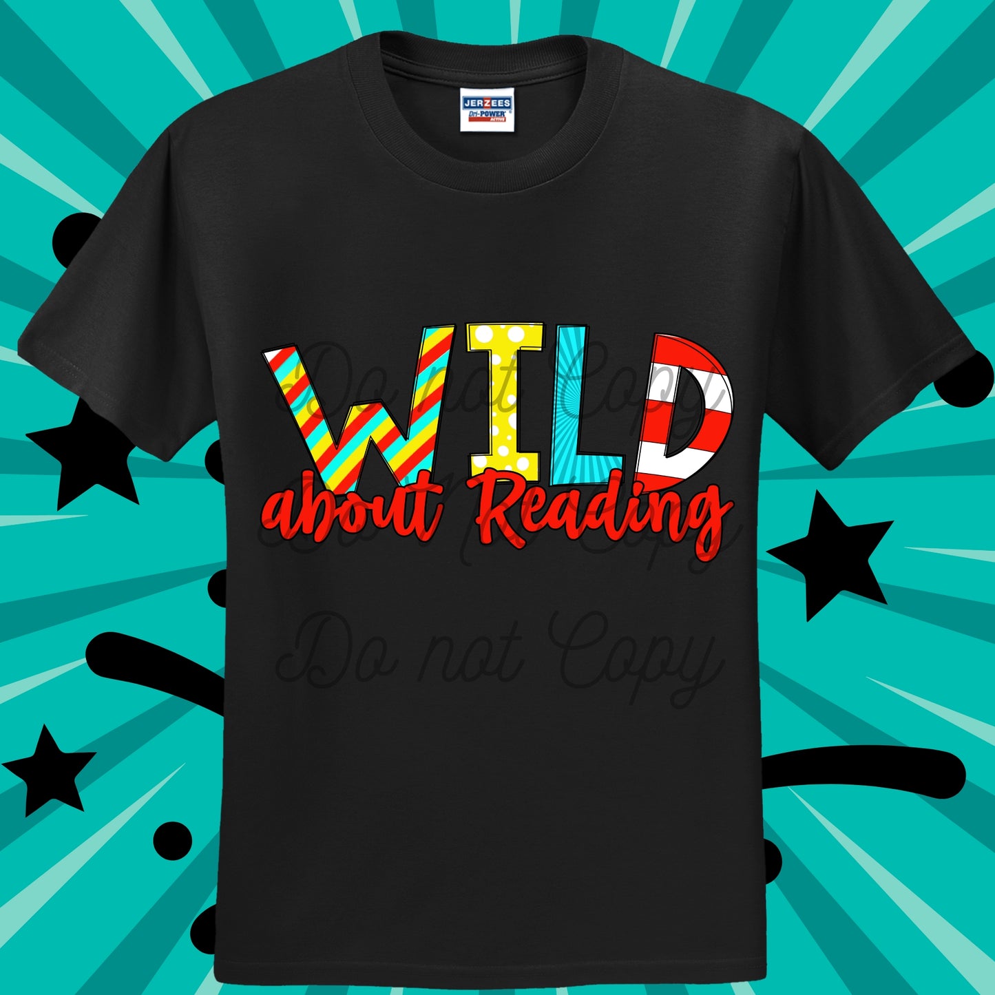 Wild About Reading Tee