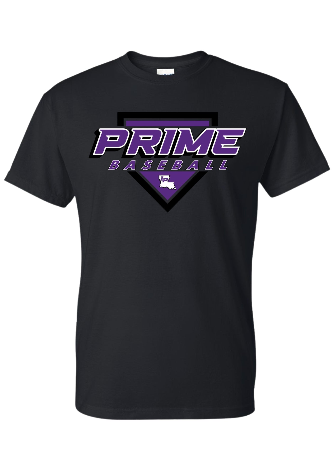 Prime Athletics Baseball Purple Logo