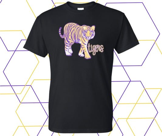 Pastel Tiger Graphic Tee