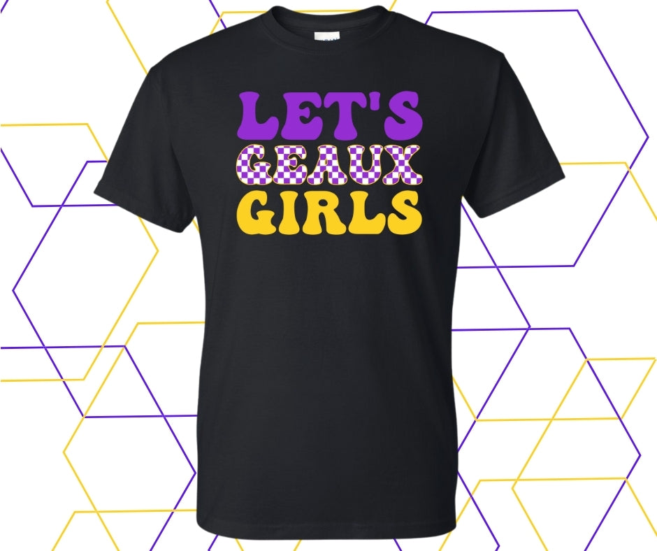 Let's Geaux Girls Graphic Tee