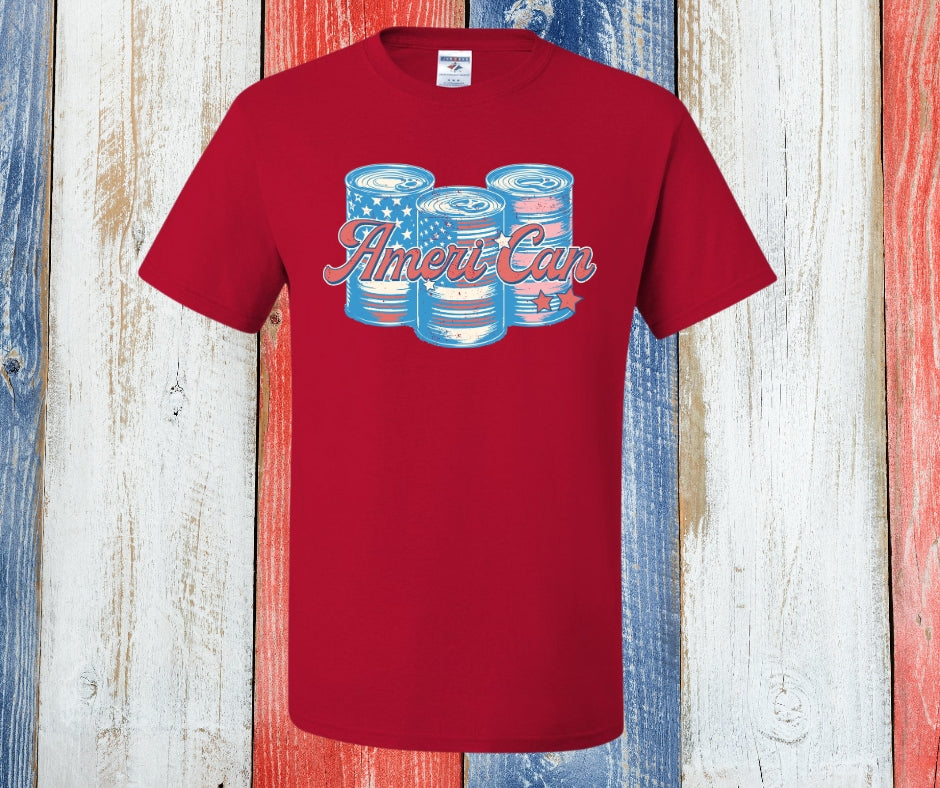 Ameri' Can Graphic Tee