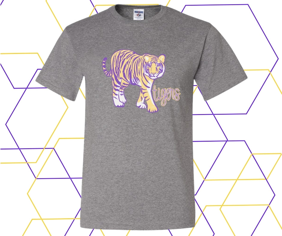 Pastel Tiger Graphic Tee