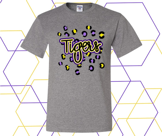 Tigers Leopard Spot Graphic Tee