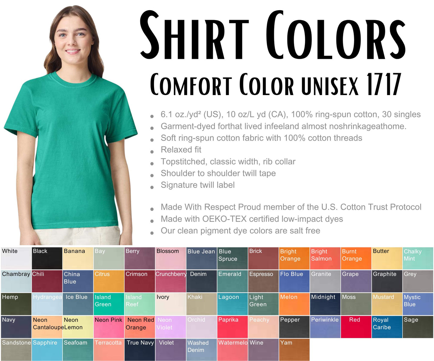 Comfort Color Unisex 1717