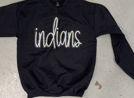 Blingy Indians Sweatshirt