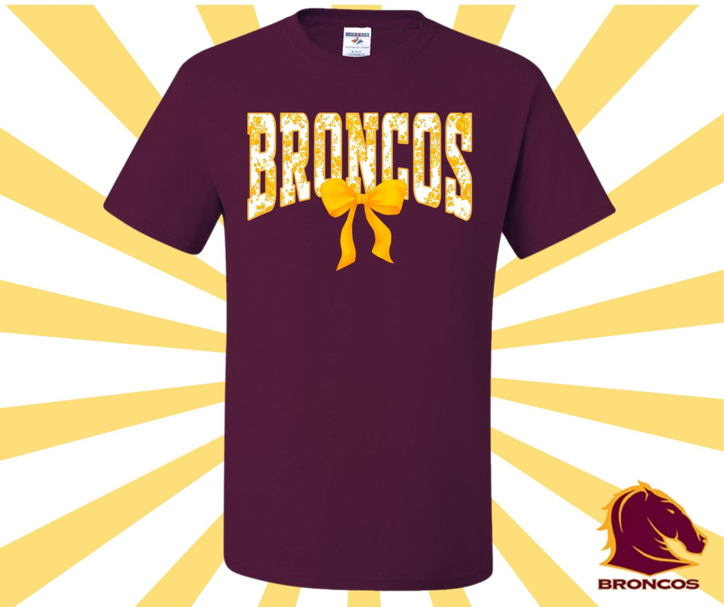 Broncos Maroon and Gold