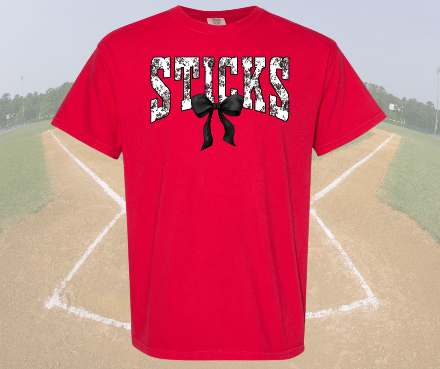 Sticks Red Comfort Colors