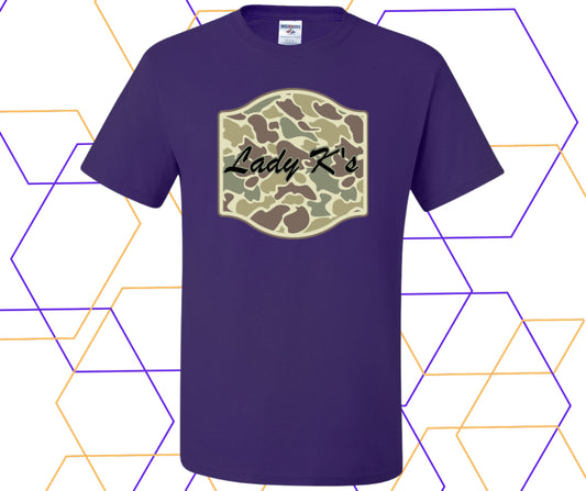 Lady K’s Camo Graphic Tee