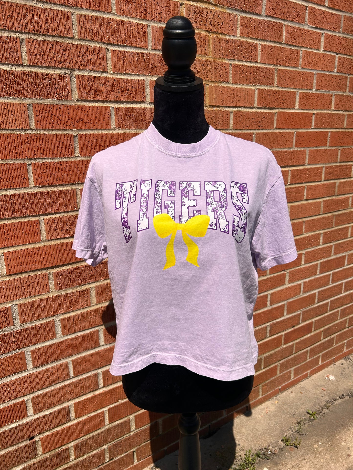 Tigers Comfort Color Crop top