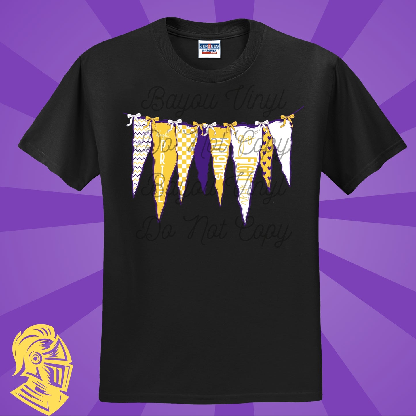 Knights Spirt Flag Tee