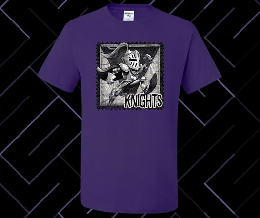Knights Stamp Graphic Tee & Sweatshirt
