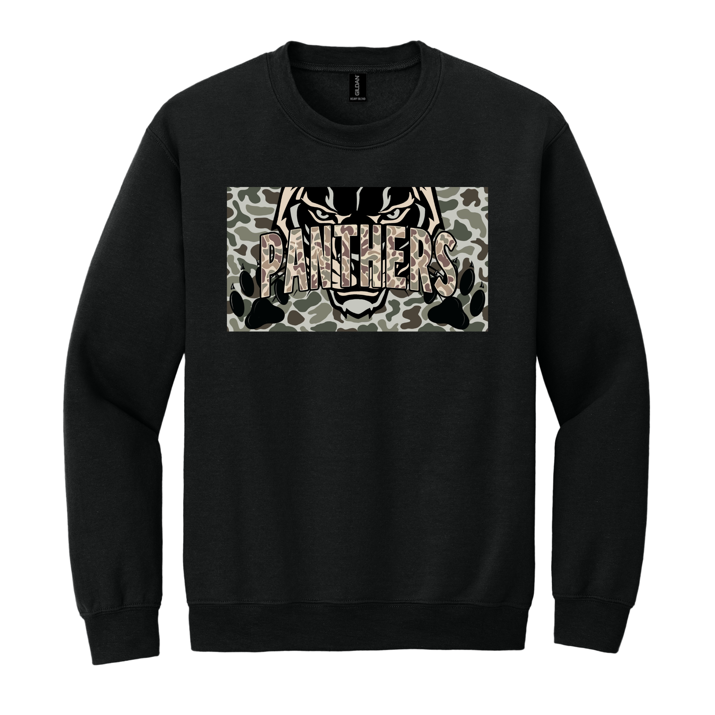 Panther Camo Spirit Block Tees
