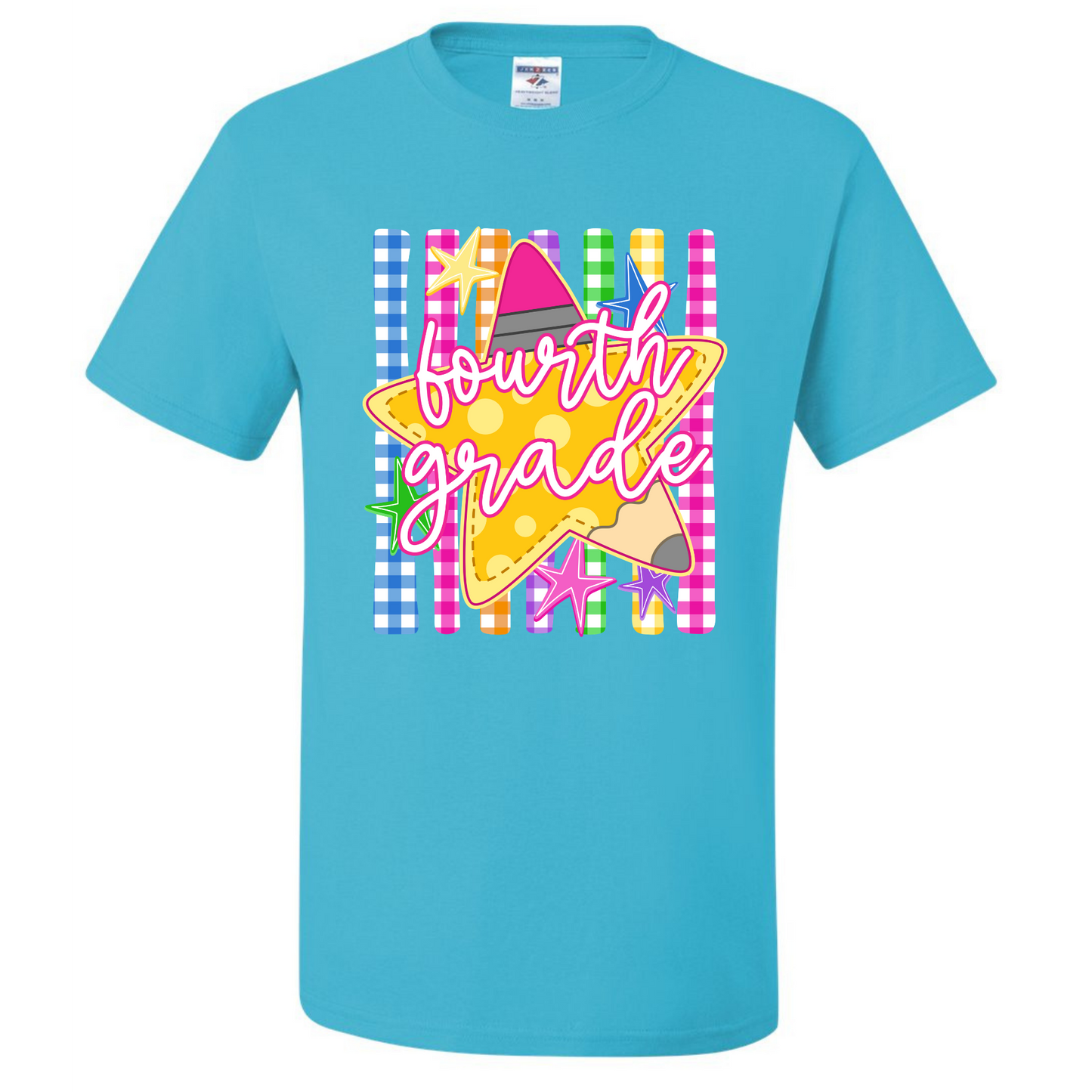 Striped Pencil Star Tees