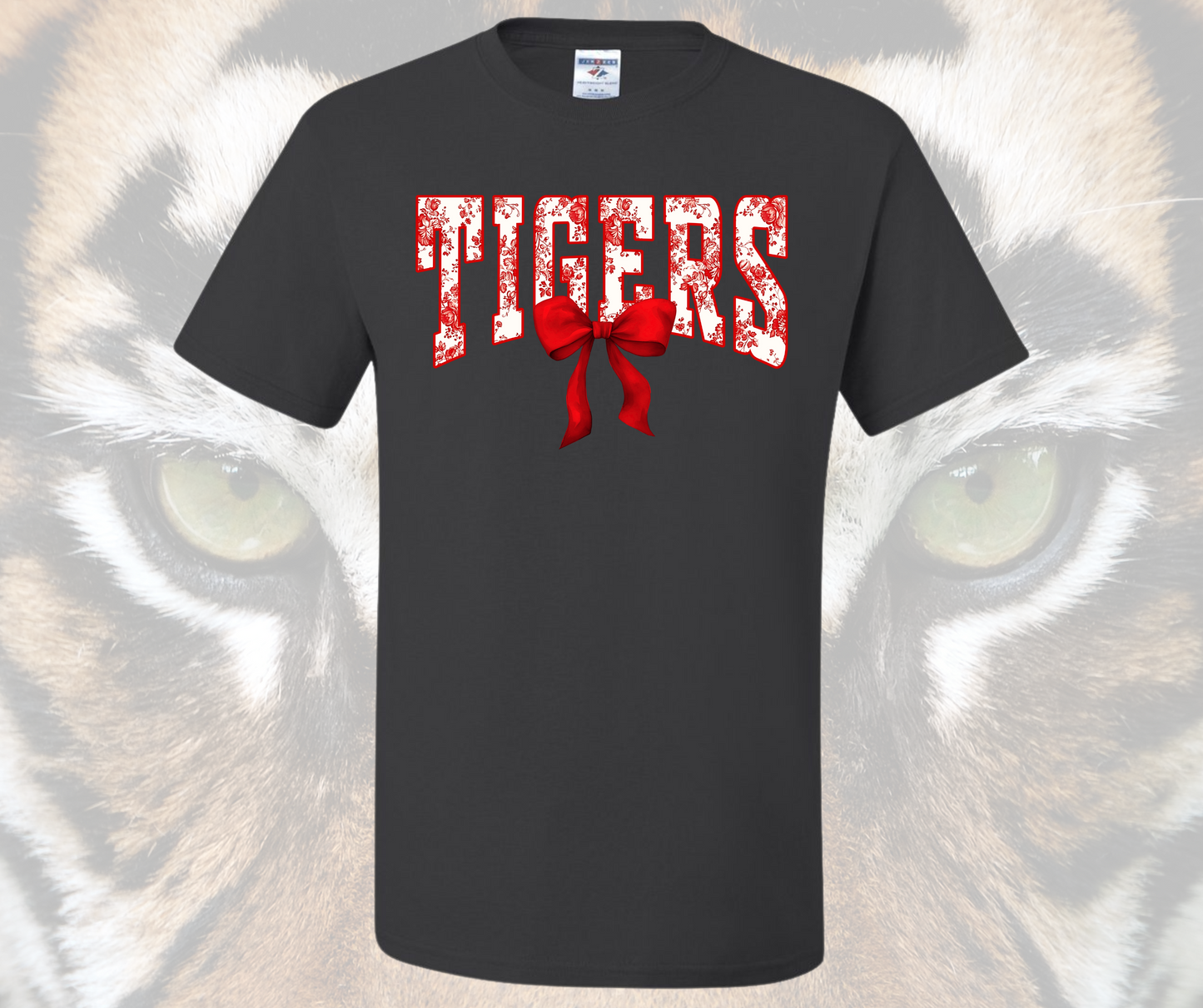 Tigers Coquette Bow Tshirt