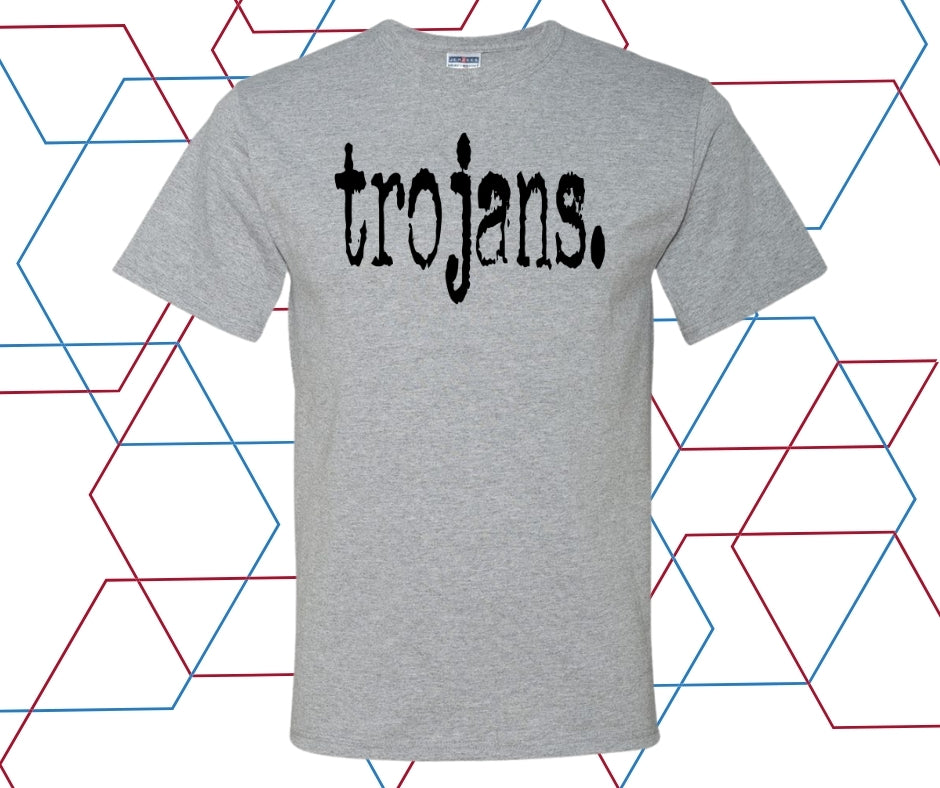 Trojans Minimalist Graphic Tee