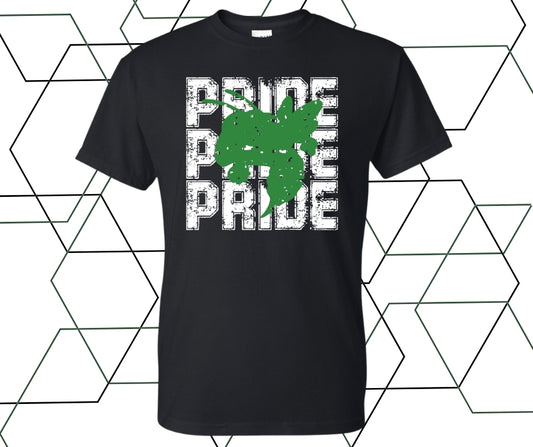 Hornet Pride Distressed Graphic Tee