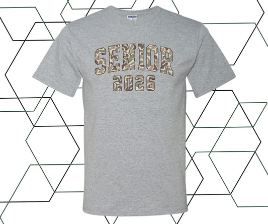 Senior Camo 2026 Graphic Tee