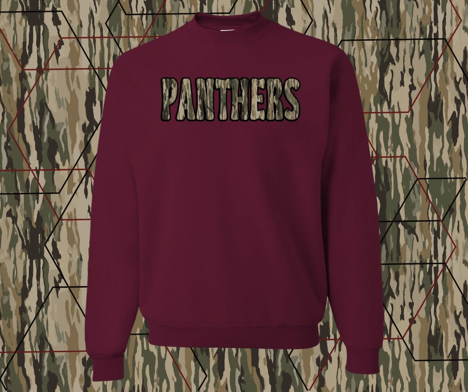 Panthers Bottom Land Camo Sweat