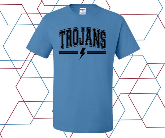 Trojans Lightning Bolt Graphic Tee