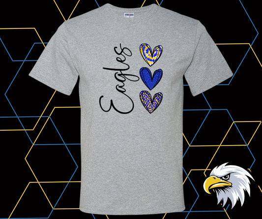 Eagles Heart Graphic Tee
