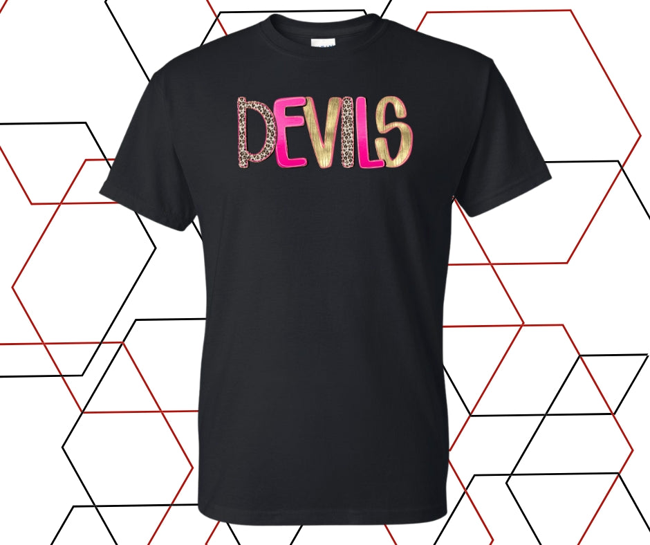 Devils Preppy Graphic Tee