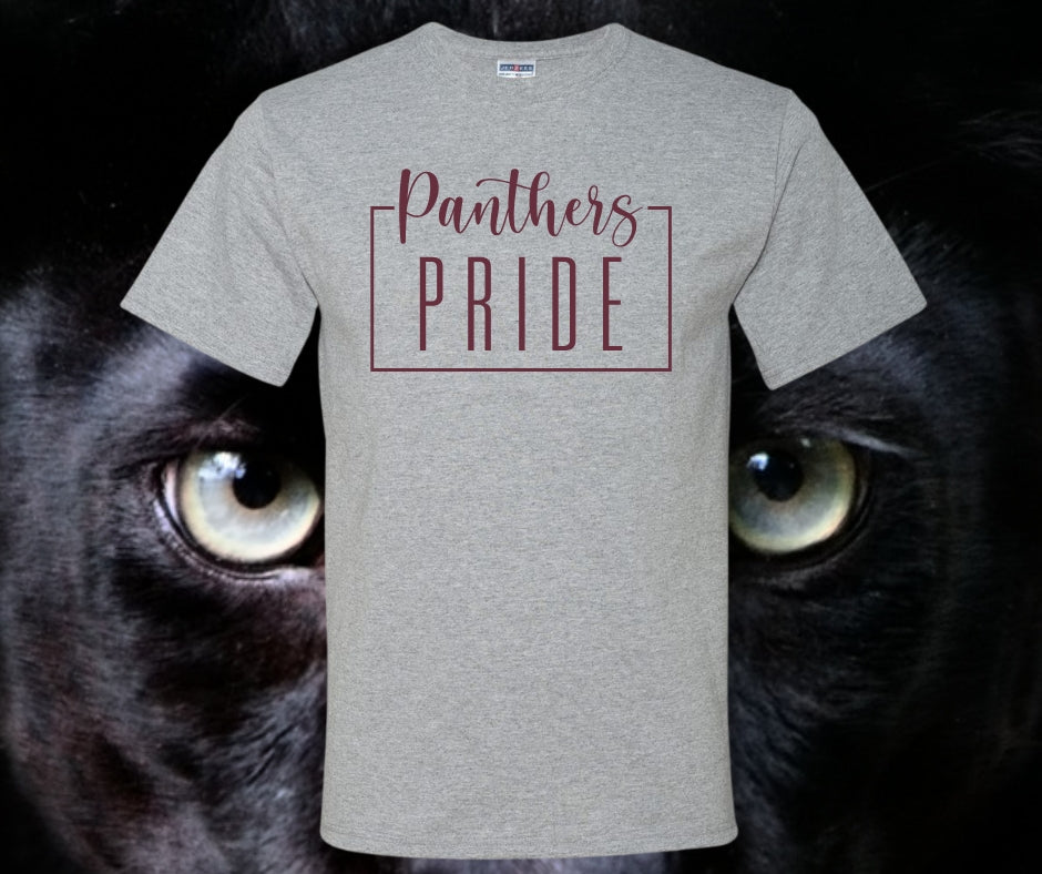 Panthers Pride Script Graphic Tee