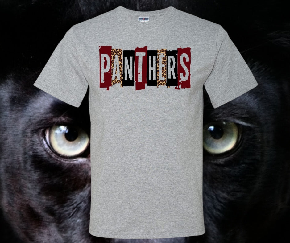 Panthers License Plate Graphic Tee