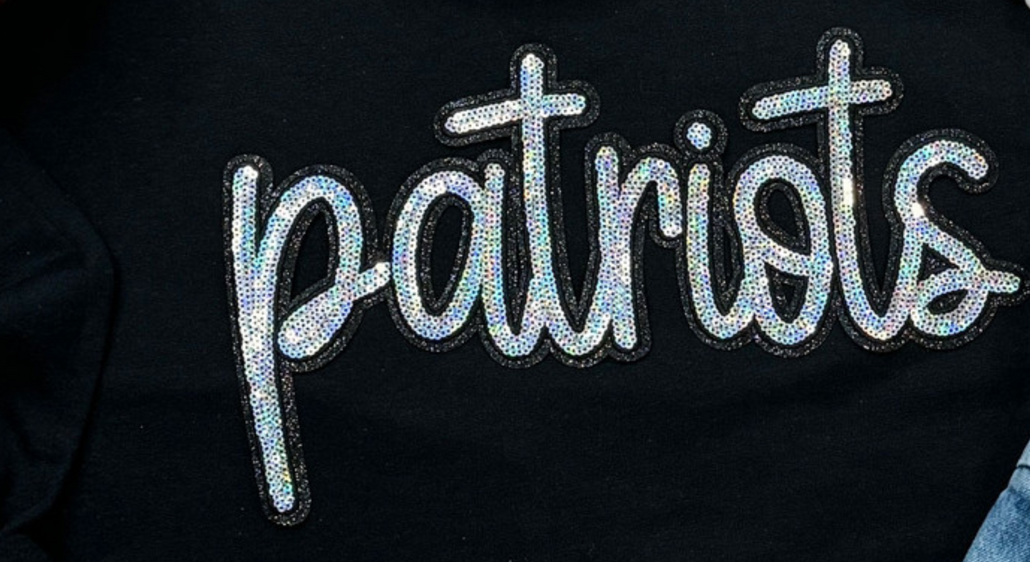 Blingy Patriots Sweathsirt