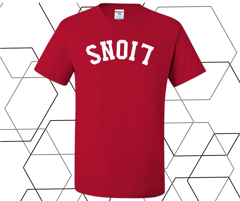 Lions Upside Down Curve Graphic Tee