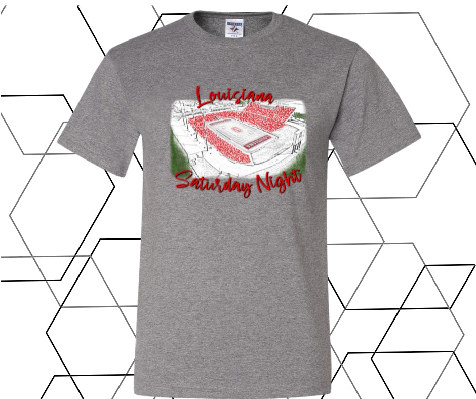 Cajuns Louisiana Saturday Night Graphic Tee