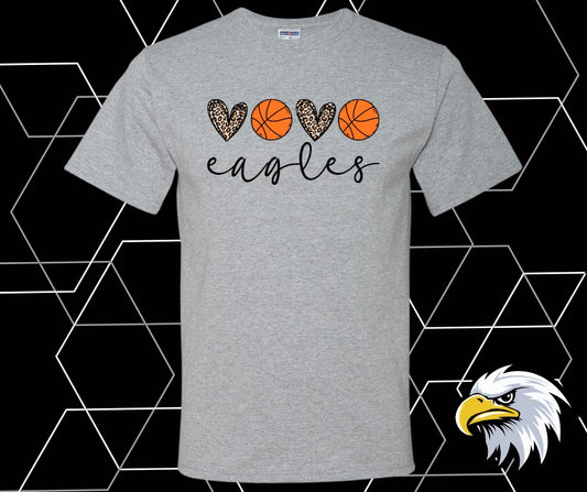 Leopard Eagles Basketball Graphic Tee