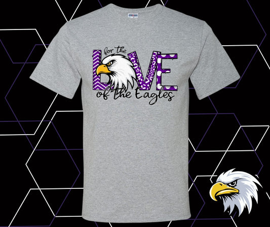 For the Love of the Eagles Graphic Tee