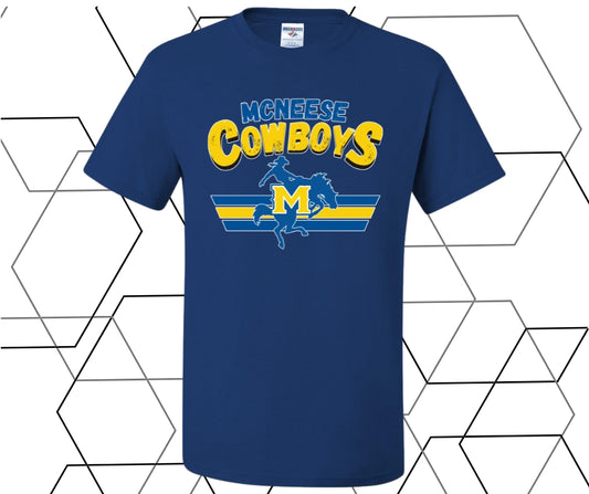 MSU Cowboys Mascot Graphic Tee