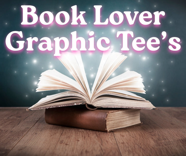 Book Themed Graphic Tees