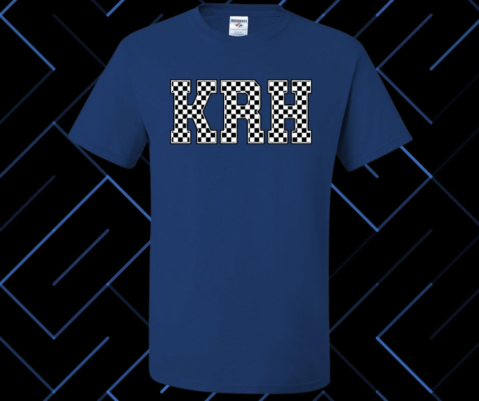 KRH (DeRidder) Checker Graphic Tee