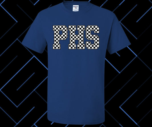 PHS (Pitkin) Checker Graphic Tee