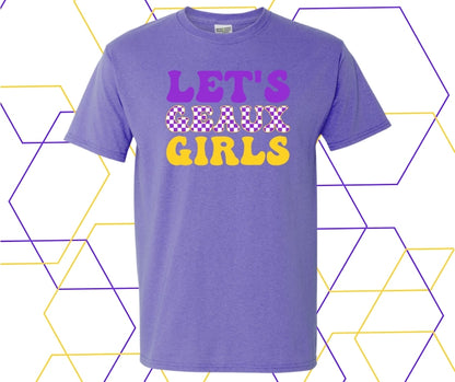 Let's Geaux Girls Graphic Tee