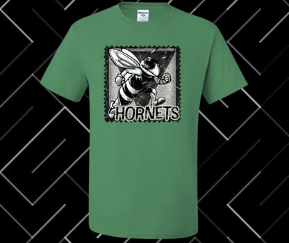 Hornets Stamp Graphic Tee & Sweatshirt