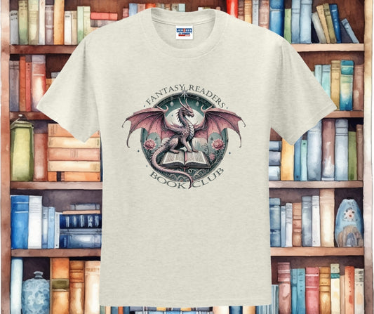 Fantasy Readers Book Club Graphic Tee