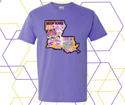 Tigers BR La Boot Graphic Tee