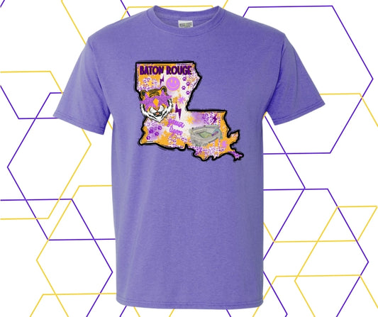 Tigers BR La Boot Graphic Tee