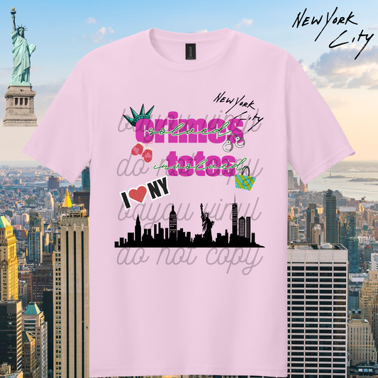 New York City Crimes and Totes Tee