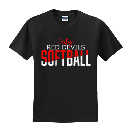Lady Red Devil's Softball Tee