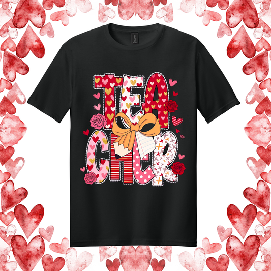 Teachers Coquette Valentine's Tee